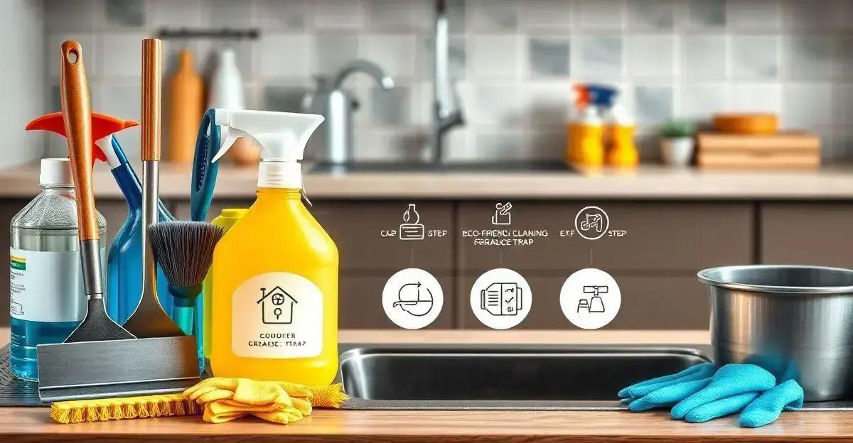 Produtos e ferramentas necessários