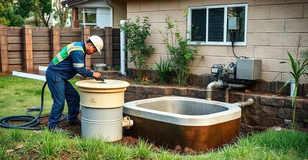 Como a Ambisane realiza a limpeza de fossas